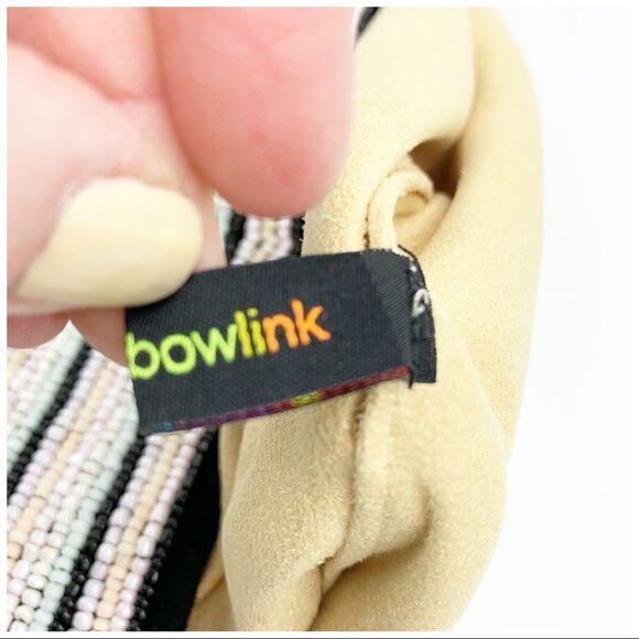 Rainbowlink Beaded Slip on Reader Case Clutch Make-Up Bag‎ - Picture 6 of 12